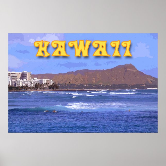 Travel Hawaii Poster (Framsidan)