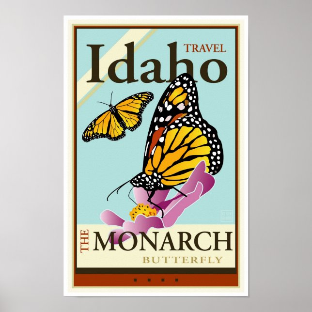 Travel Idaho Poster (Framsidan)