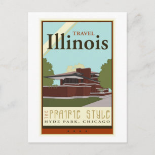 Travel Illinois Vykort