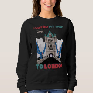 Travel jag lovad min Resa till London Airplane Tou T Shirt