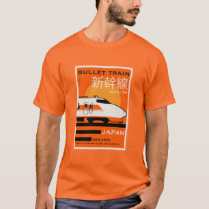 Travel Japan Bullet Tåg Shinkansen T Shirt