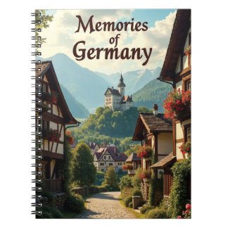 Travel Journal Germany Anteckningsbok