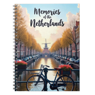 Travel Journal Netherlands Anteckningsbok