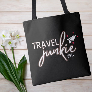 Travel Junkie, Girls Helg Resa Personlig Tygkasse