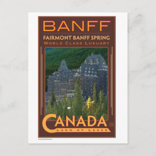 TRAVEL-Kanada-Banff- Vykort