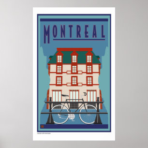 TRAVEL-Kanada-Montreal Poster
