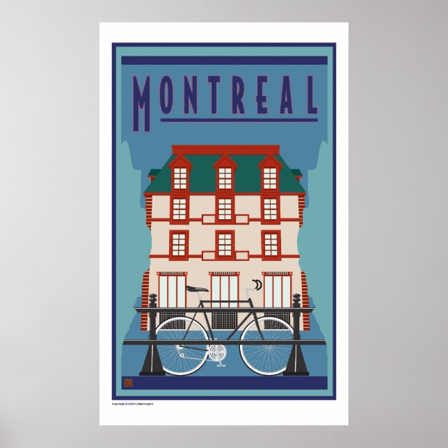 TRAVEL-Kanada-Montreal Poster (Framsidan)