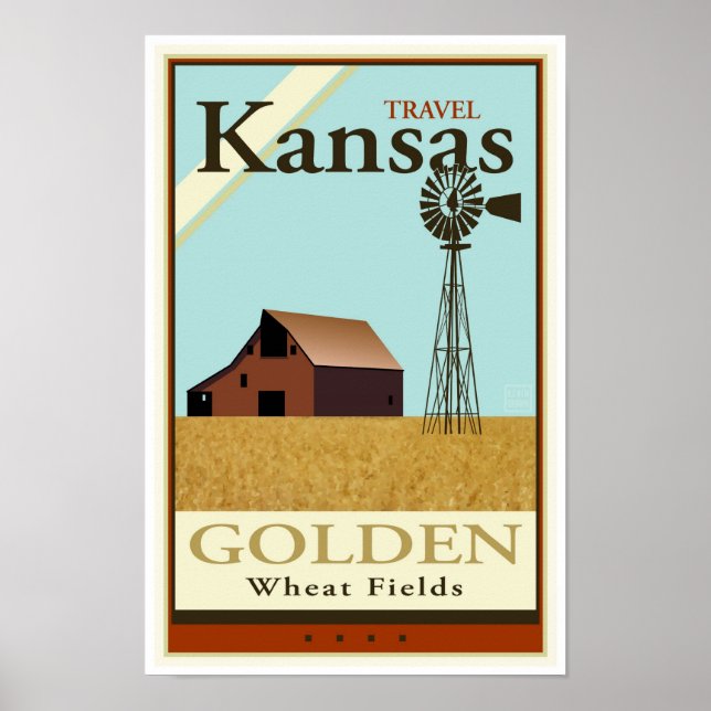 Travel Kansas Poster (Framsidan)