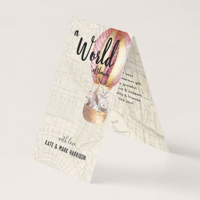 Travel - klassat babyskor | Tackkort Kort (Framsida)