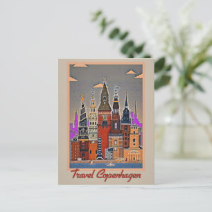 Travel Köpenhamnskonst Vykort