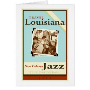 Travel Louisiana Hälsningskort