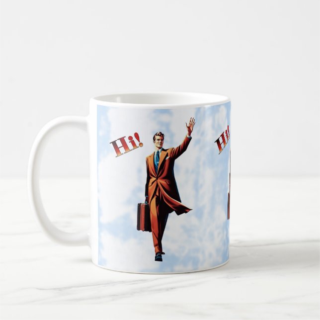 Travel Man Kaffemugg (Vänster)