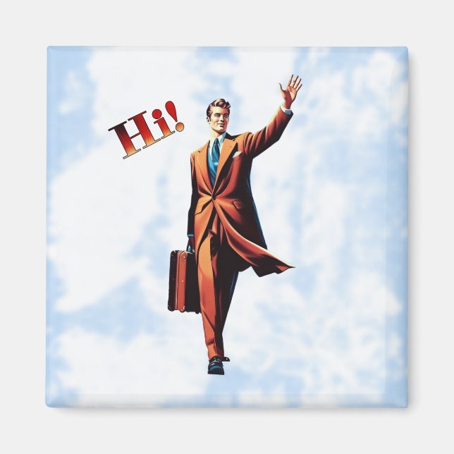 Travel Man Magnet (Framsidan)
