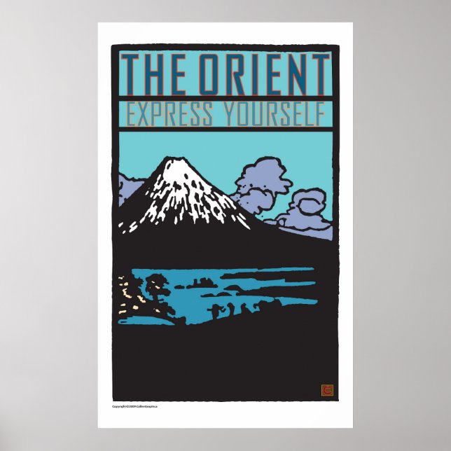 TRAVEL-Mellan östern-Orienten Poster (Framsidan)