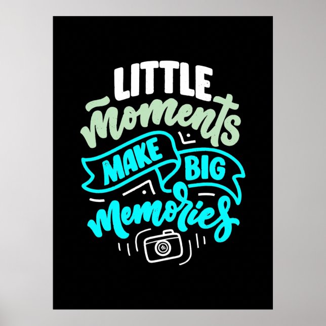 Travel Memories-fotograf Poster (Framsidan)