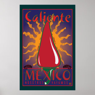 TRAVEL-Mexiko Poster