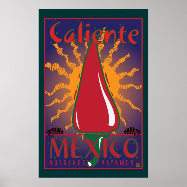 TRAVEL-Mexiko Poster (Framsidan)