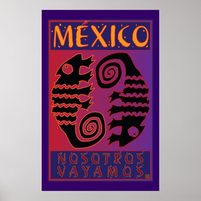 TRAVEL-Mexiko Poster (Framsidan)