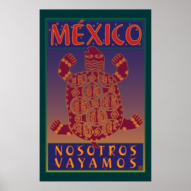 TRAVEL-Mexiko Poster (Framsidan)