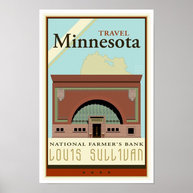 Travel Minnesota Poster (Framsidan)