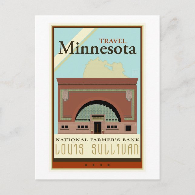 Travel Minnesota Vykort (Framsida)