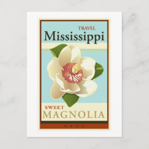 Travel Mississippi Vykort