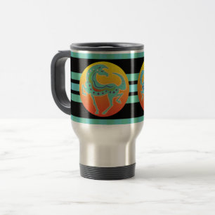 Travel mug 2017 för MinkmuggRunequine checkers Resemugg