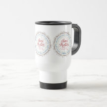 Travel mug - anpassningar för Jane Austen
