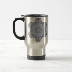 Travel mug - Digital Snowflake l Resemugg