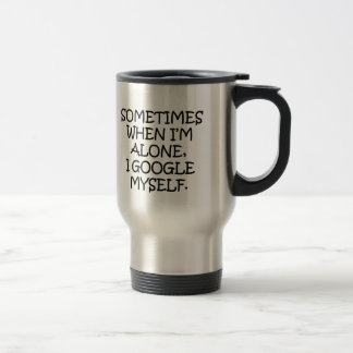 Travel mug ensamt I Google jag själv Resemugg