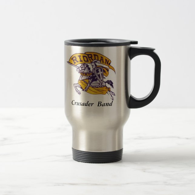 Travel mug för ARHS-korsfararemusikband Resemugg (Höger)