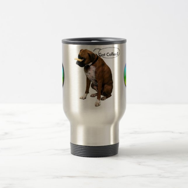 travel mug för ben för fredhund n resemugg (Center)