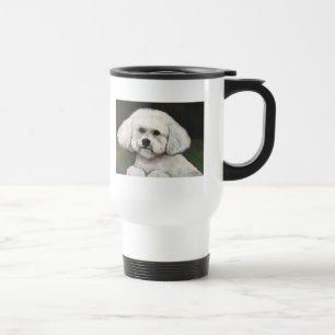 Travel mug för Bichon Frise original- hundkonst Resemugg
