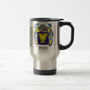 Travel mug för Dunn familjvapensköld Resemugg