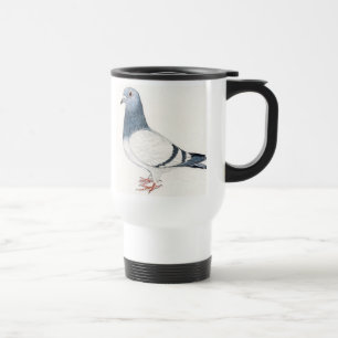Travel mug för duvafågelkonst resemugg