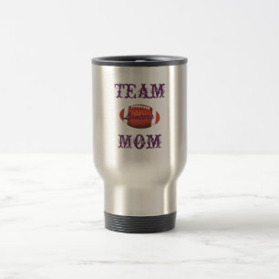 Travel mug för fotboll för lagMAMMALancers Resemugg