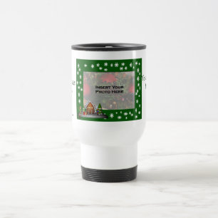 Travel mug för foto för älvaplatsjul resemugg