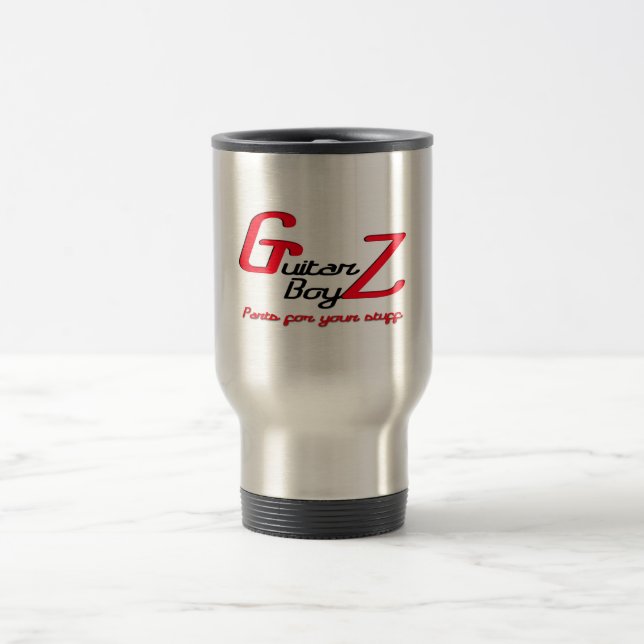 Travel mug för gitarrBoyZ™ Monogram Resemugg (Center)