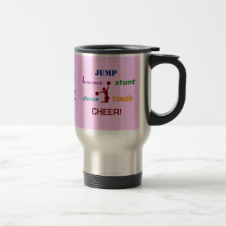 Travel mug för hejaklacksledare för hoppjippodun resemugg