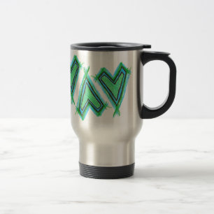 Travel mug för hjärtor #02 resemugg