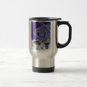 Travel mug för isdrakerostfritt stål resemugg