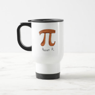 Travel mug för kaffe för dag för Pi för Math för Resemugg