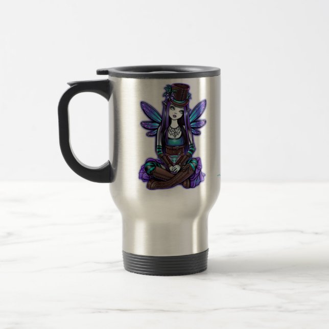 Travel mug för konst för gotisk Absinthe "för Resemugg (Vänster)