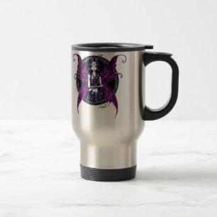 Travel mug för konst "Zoe" för rosa Celetial Resemugg