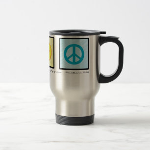 Travel mug för kristen för kärlekglädjefred resemugg