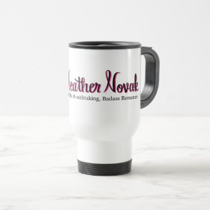 Travel mug för ljungNovak officiell logotyp Resemugg