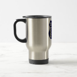 Travel mug för polis K9 Resemugg