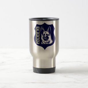 Travel mug för polis K9 Resemugg