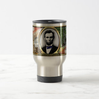 Travel mug för presidentAbraham Lincoln Resemugg