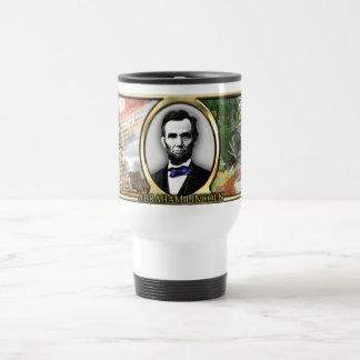 Travel mug för presidentAbraham Lincoln Resemugg